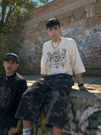 Tee Boxy "THE THRONE" SAND