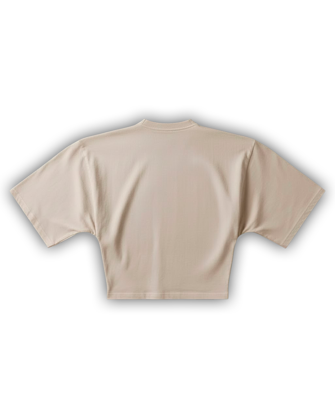 Tee Boxy "THE THRONE" SAND